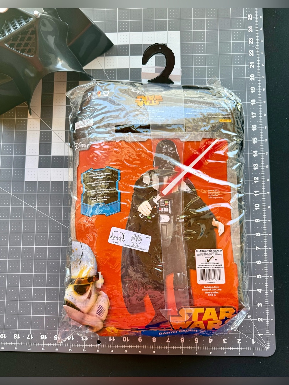 Darth Vader Deluxe Adult Costume with Mask * Star Wars * Rubie’s Size XL - Picture 13 of 15